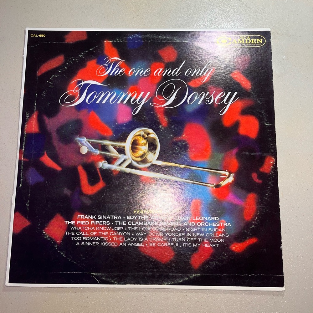 Tommy Dorsey The One & Only Vinyl Album